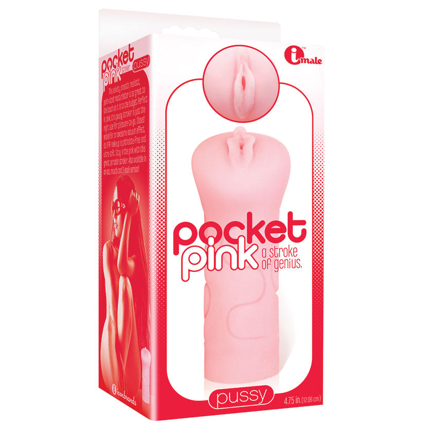 The 9'S Pocket Pink Mini Masturbator