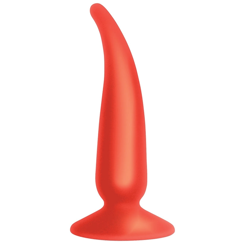 The 9'S Plug & Play Chili Anal Plug-Red