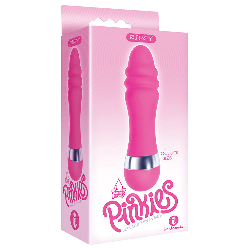 The 9'S Pinkies Ridgy Mini Vibe-Pink 4.5"