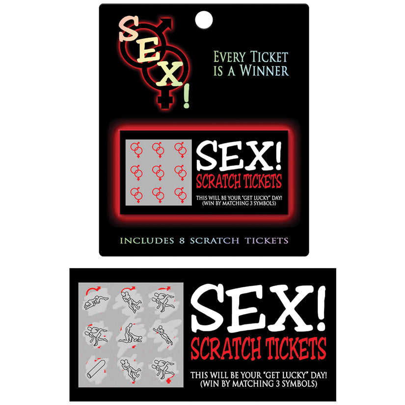 SEX! Scratcher Tickets (8 Pack)