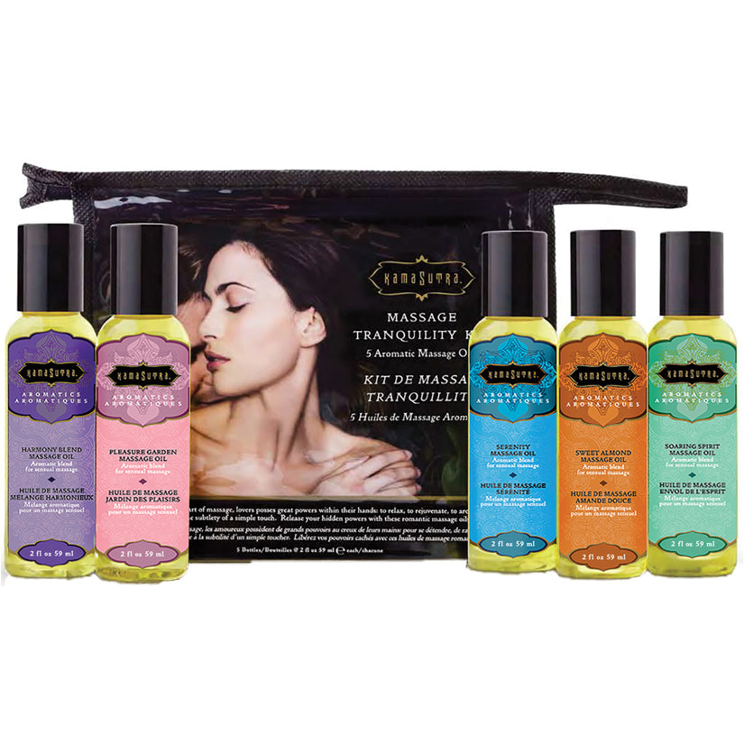 Kama Sutra Massage Tranquility Kit 1.25oz (5 Pack)