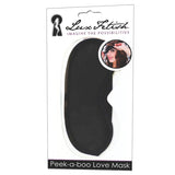 Lux Fetish Peek-A-Boo Love Mask