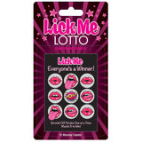 Lick Me Lotto Scratch Off Tickets 12 Pack