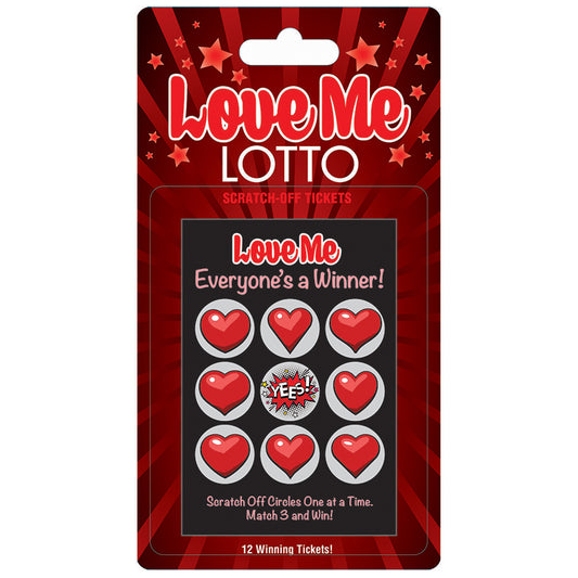 Love Me Lotto Scratch Off Tickets 12 Pack