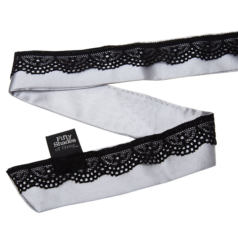 Fifty Shades Of Grey Play Nice Satin & Lace Collar & Nipple Clamps