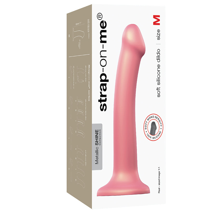 Strap On Me Mono Density Dildo Metallic