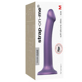 Strap On Me Mono Density Dildo Metallic