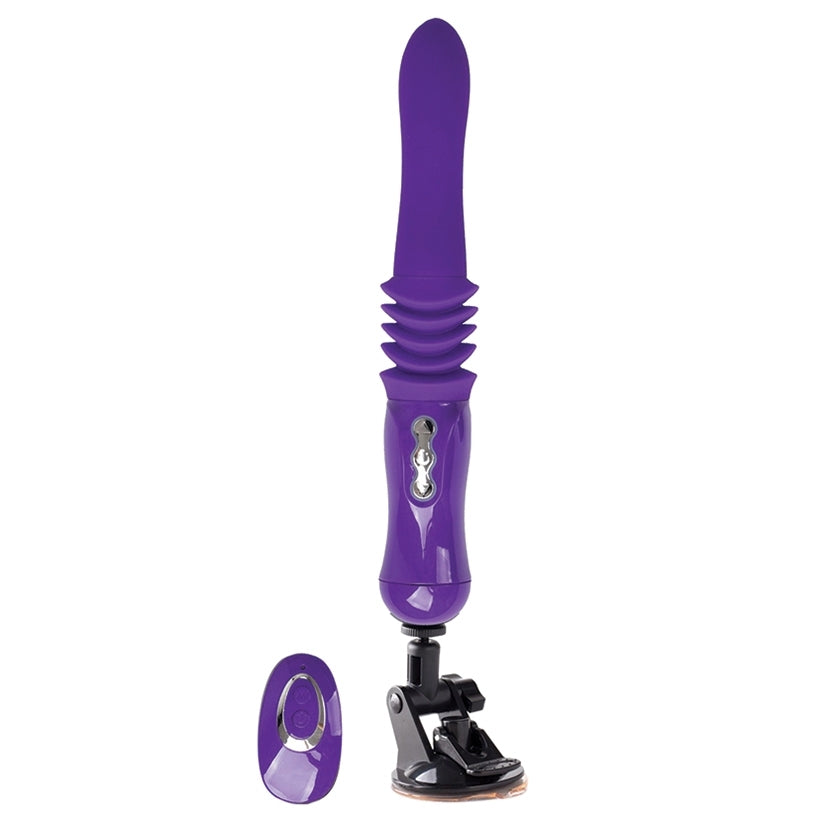 Maia Monroe Thrusting Portable Love Machine-Purple 15"