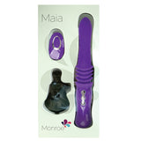 Maia Monroe Thrusting Portable Love Machine-Purple 15"