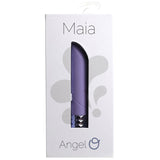 Maia Angel Rechargeable Crystal Gems Bullet-Purple