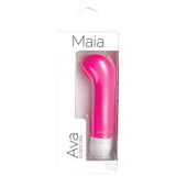 Ava Silicone G-Spot Vibe-Neon Pink