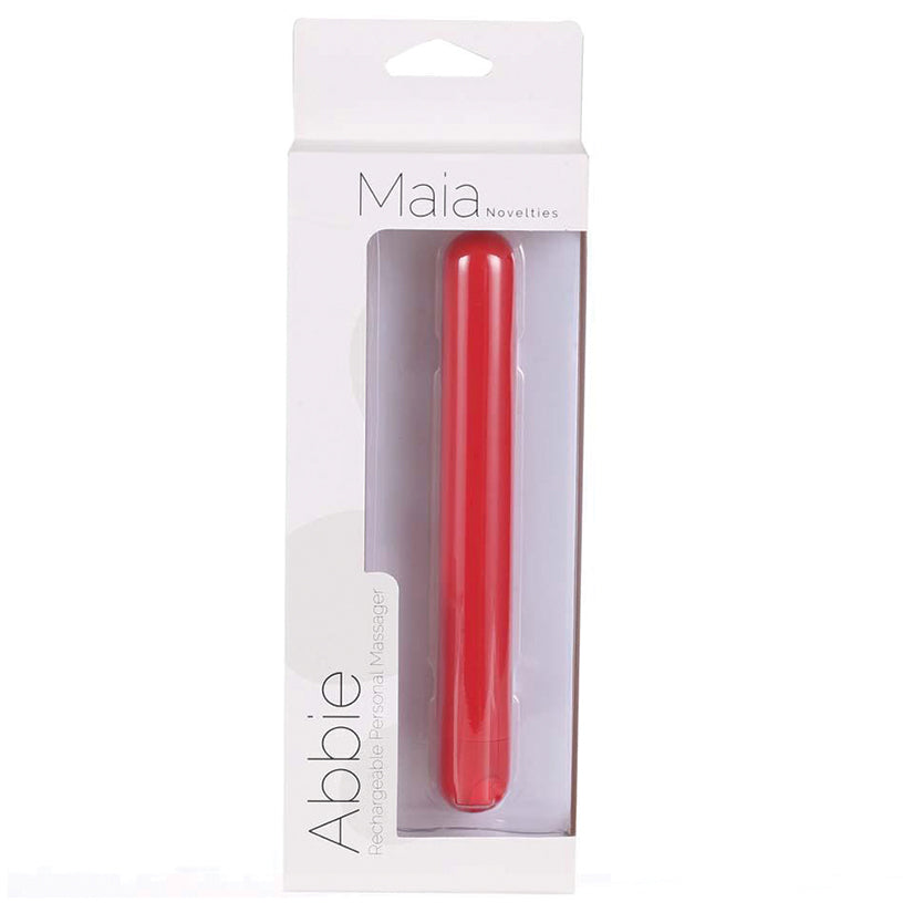 Abbie Long Bullet-Red 6.5"