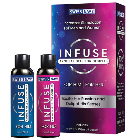 Swiss Navy Infuse Arousal Gels For Couples