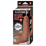 Natural Real Skin Squirting Penis -Brown