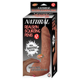 Natural Real Skin Squirting Penis -Brown