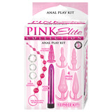 Pink Elite Collection Anal Play Kit-Pink