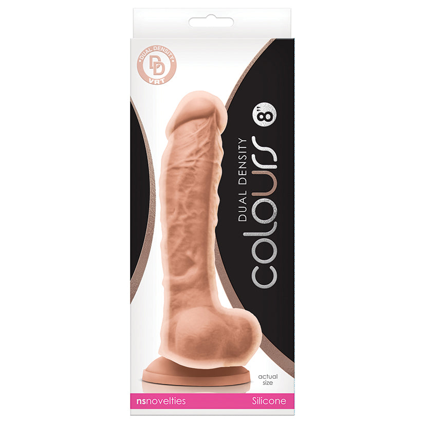 Colours Dual Density Dildo 8"