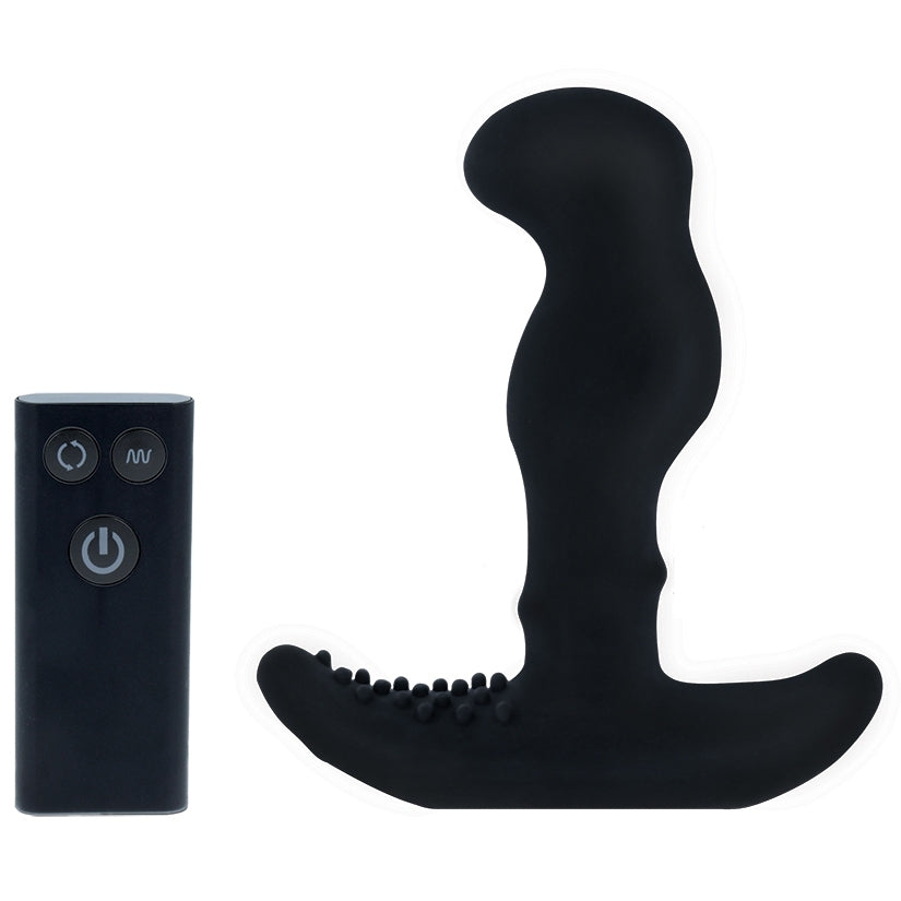 Nexus G Stroker Unisex Massager With Stroker Beads-Black