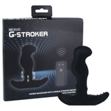 Nexus G Stroker Unisex Massager With Stroker Beads-Black