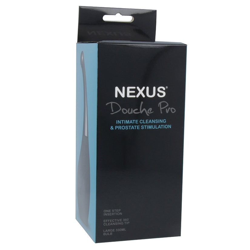 Nexus Anal Douche With Prostate Nozzle-Black