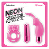 Neon Vibrating Couples Kit