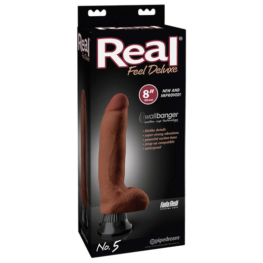 Real Feel Deluxe No. 5-Brown 8"