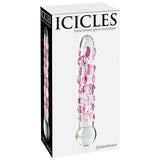 Icicles No.7-Pink Speckels 7"