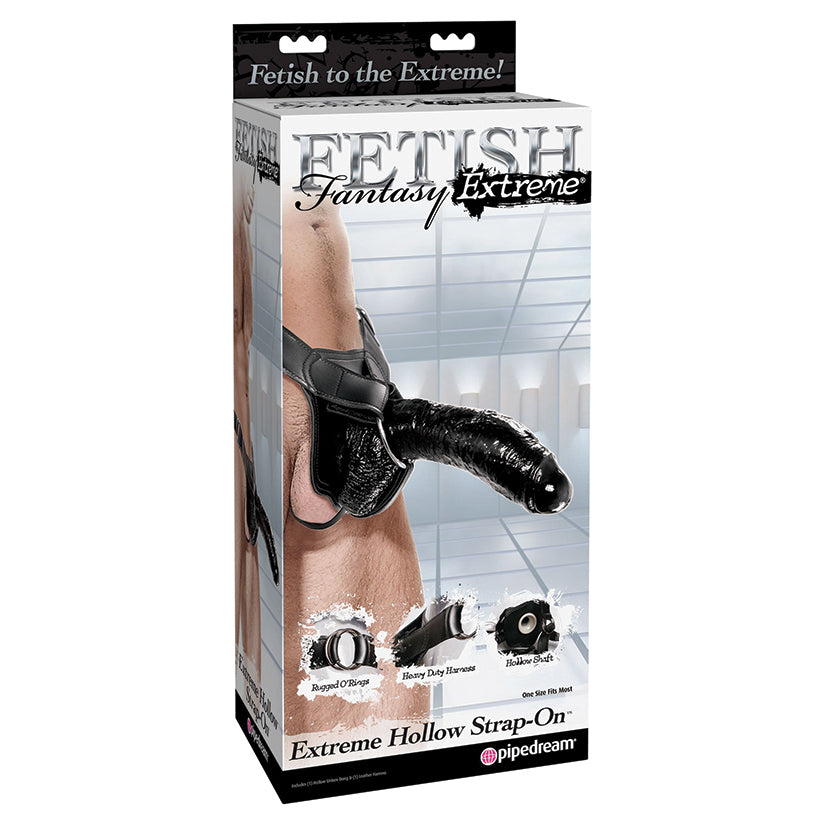 Fetish Fantasy Extreme Hollow Strap-On 10"