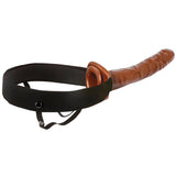 Fetish Fantasy Chocolate Dream Hollow Strap-On 10"