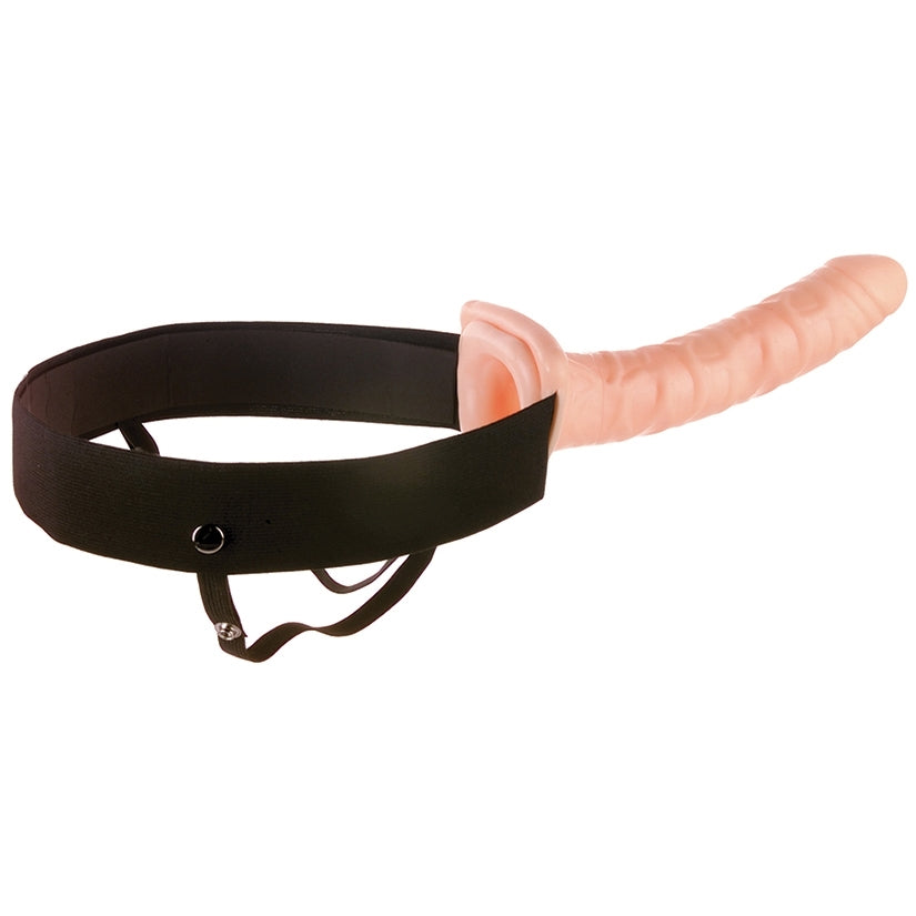 Fetish Fantasy Hollow Strap-On Flesh 10"