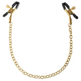 Fetish Fantasy Gold Chain Nipple Clamps