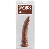 Basix Rubber Works Slim Dong With Suction Cup 7"