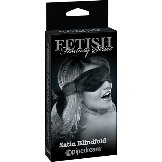 Fetish Fantasy Limited Edition Satin Blindfold-Black