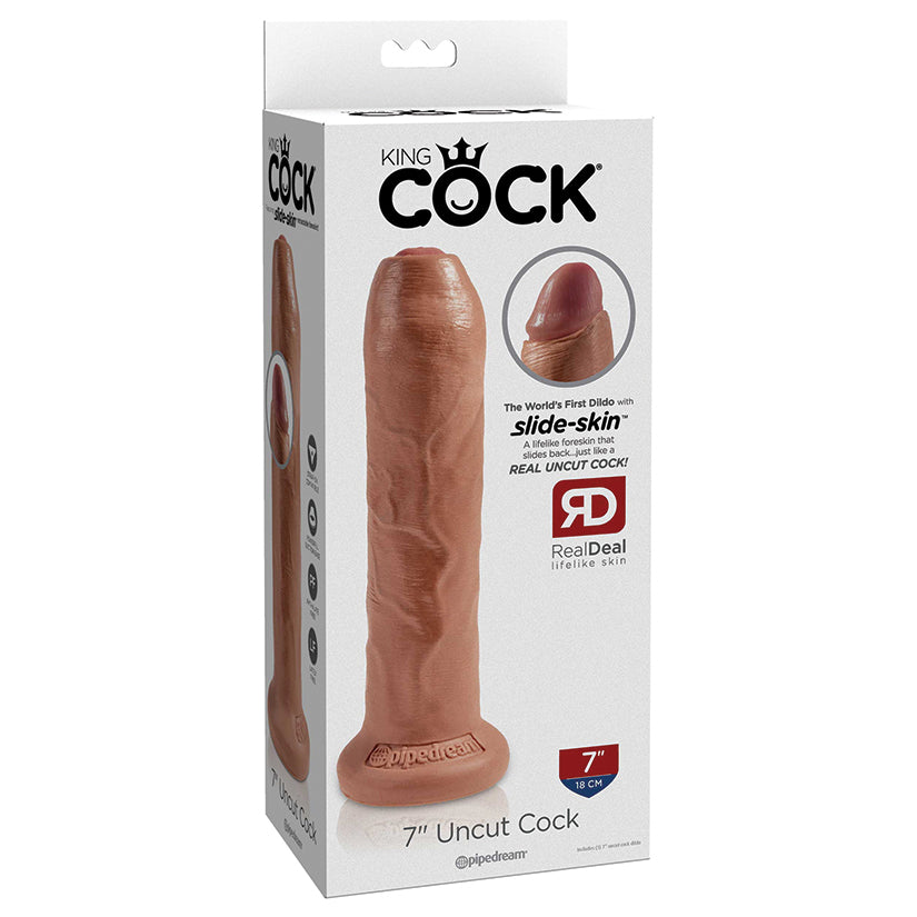 King Cock Uncut Cock 7"