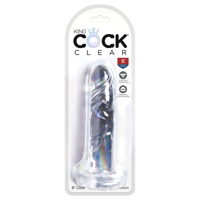 King Cock Clear 6"