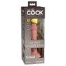 King Cock Elite Dual Density Silicone Cock 6"