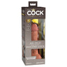 King Cock Elite Dual Density Silicone Cock 6"