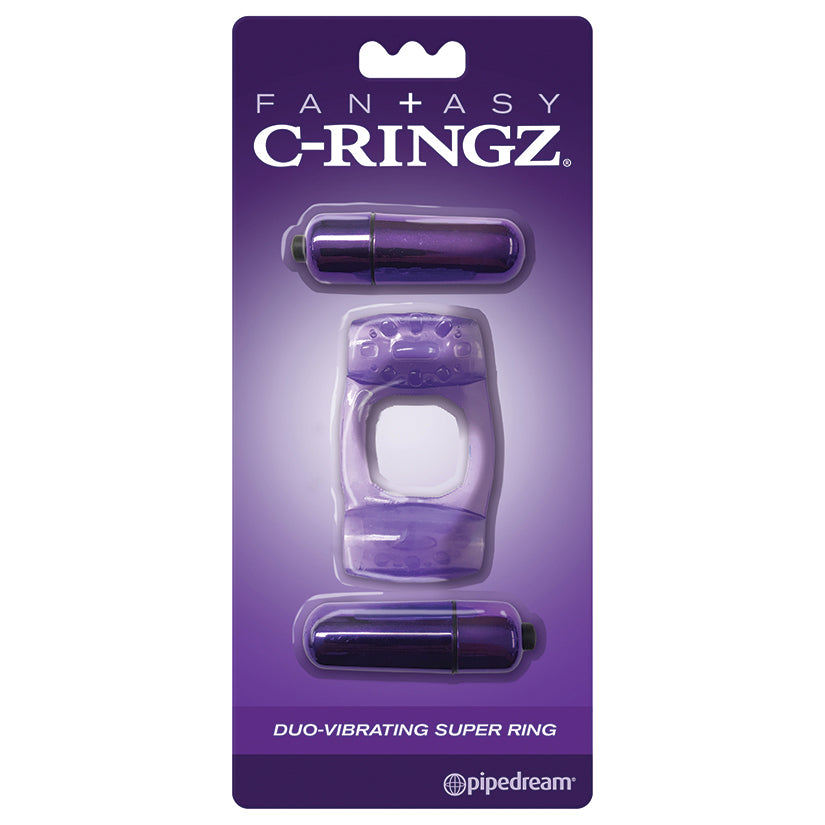 Fantasy C-Ringz Duo-Vibrating Super Ring