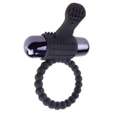 Fantasy C-Ringz Vibrating Silicone Super Ring-Black