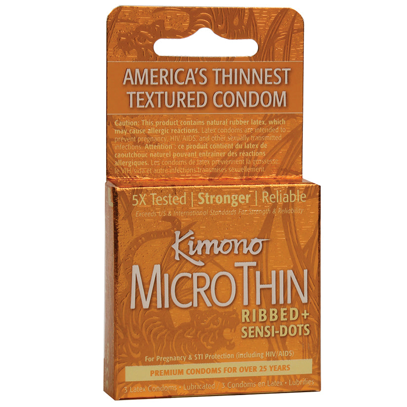 Kimono MicroThin Ribbed SensiDots