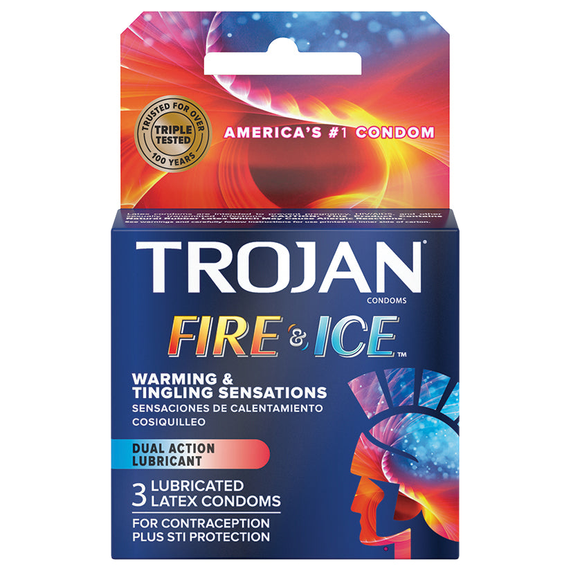 Trojan Pleasures Fire & Ice Condoms