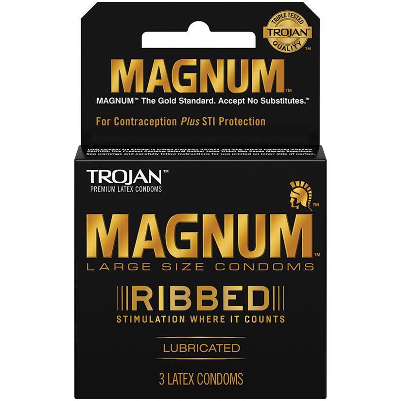 Trojan Magnum Ribbed