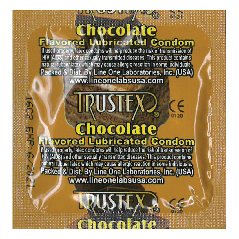 Trustex Flavored Condom-Chocolate 1000 Piece Box