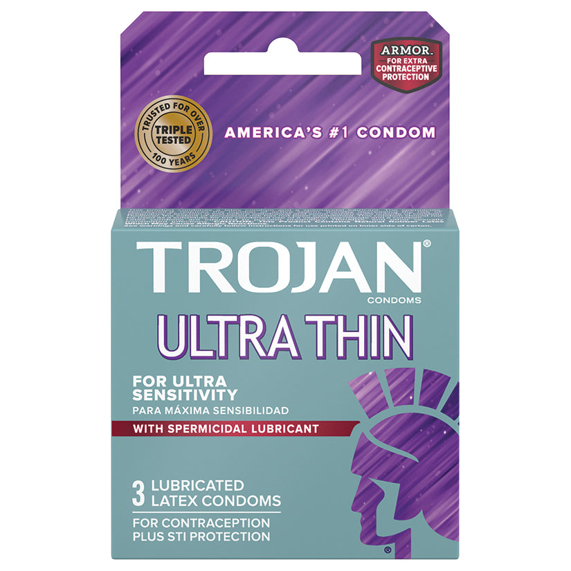 Trojan Ultra Thin Armor Spermicidal