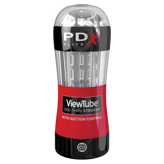 PDX Elite ViewTube Stroker-Clear