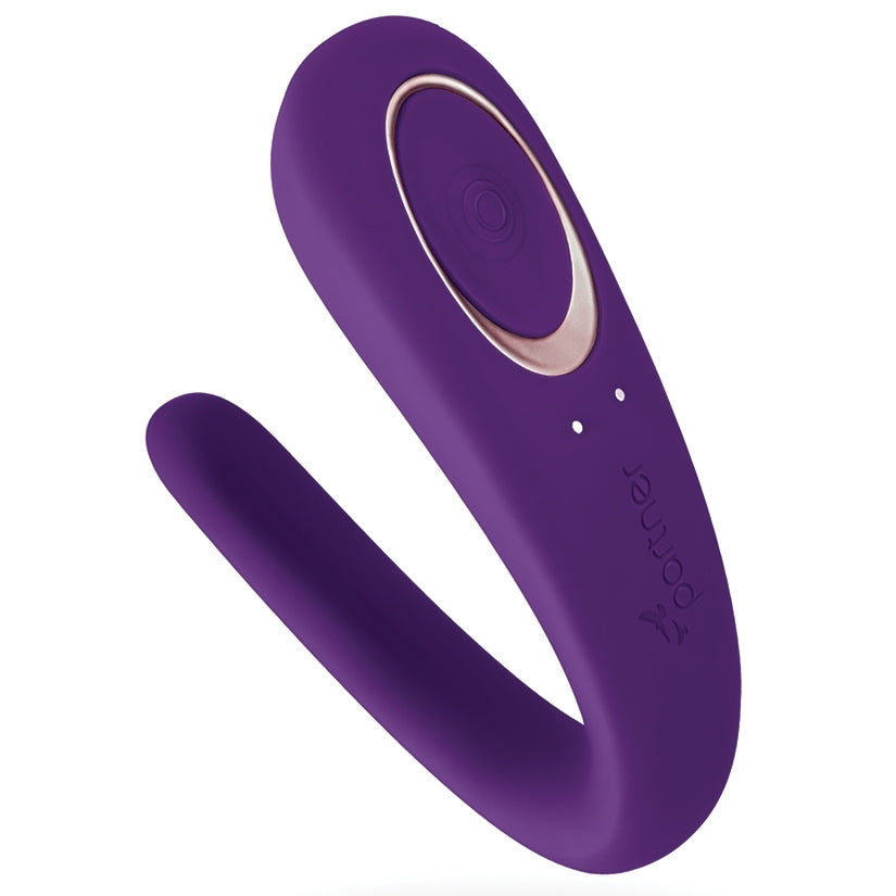 Double Classic Partner Vibrator-Purple