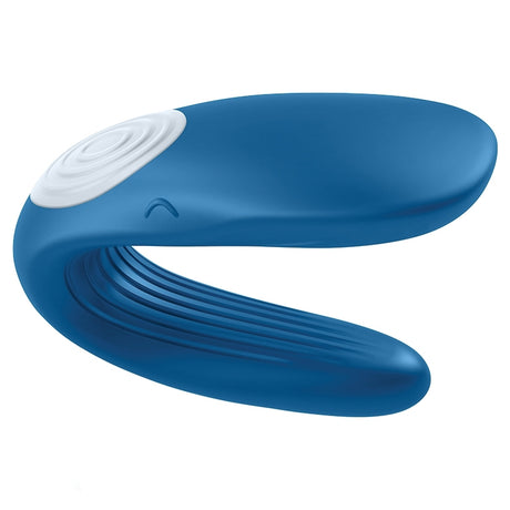 Double Whale Partner Vibrator-Blue