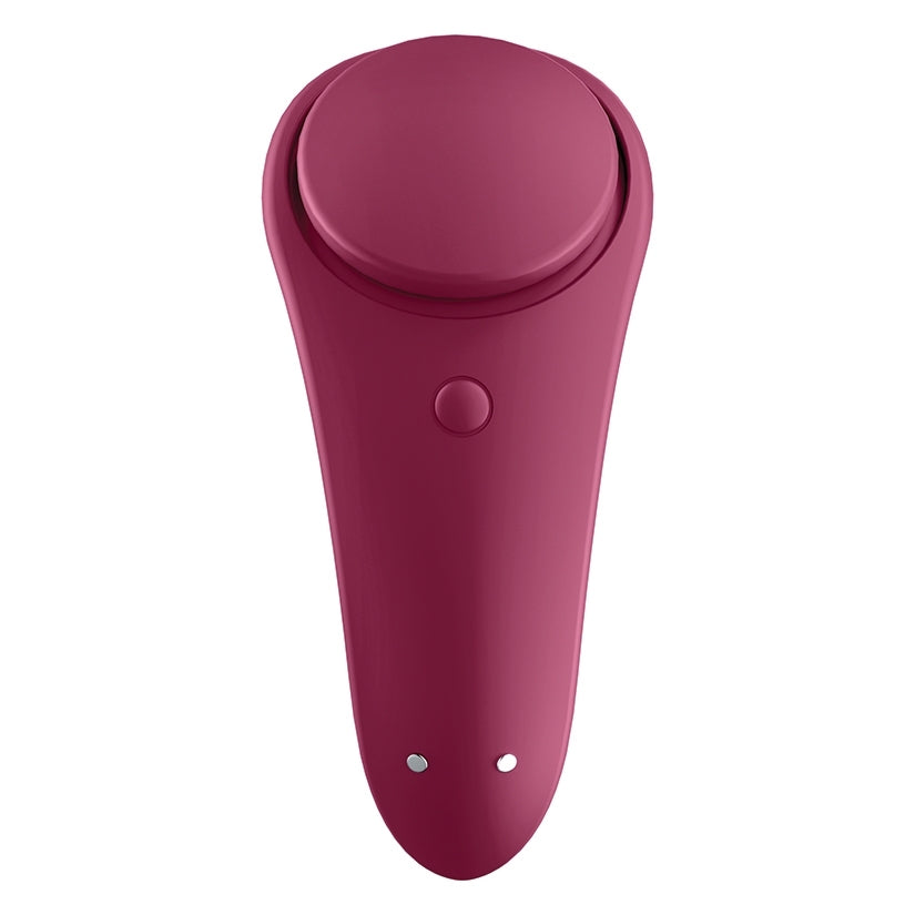 Sexy Secret Panty Vibrator-Wine Red