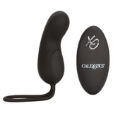 Remote Silicone Rechargeable Curve Bullet-Black