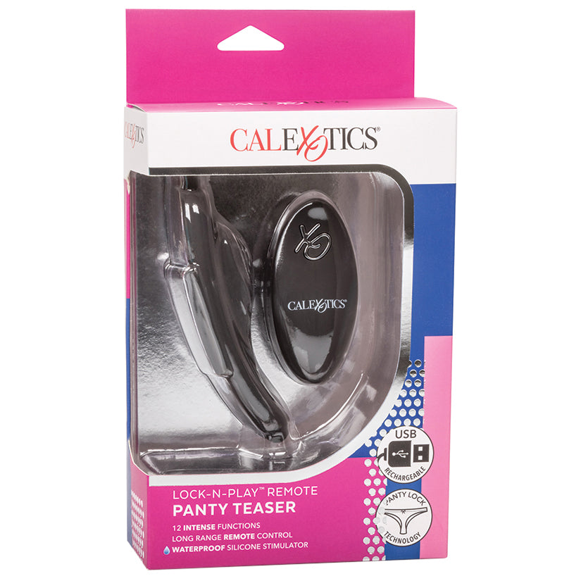 Remote Lock-N-Play Rechargeable Panty Teaser 4.5"